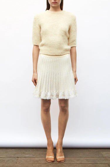SAMBA Chevron Knit Mini Skirt-Skirt-Molli-Debs Boutique